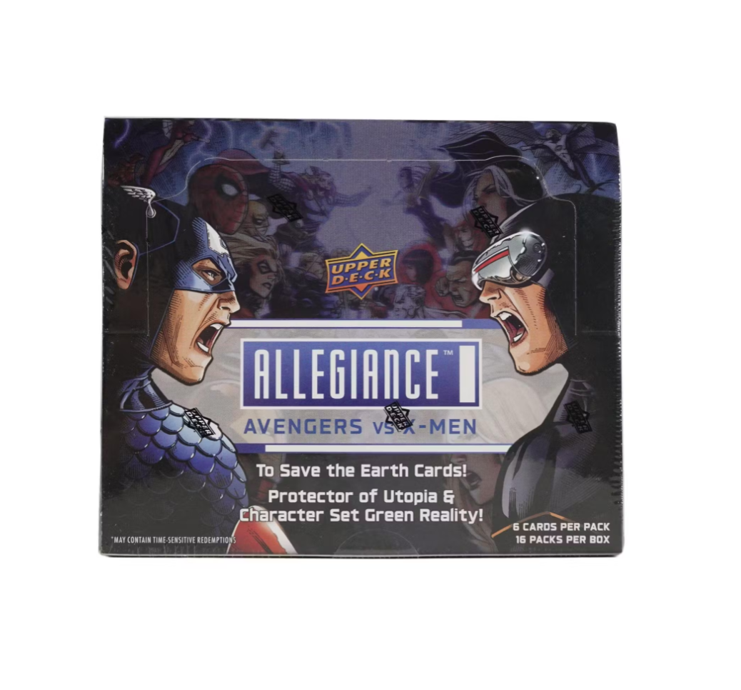 2023 Upper Deck Allegiance Avengers vs X-Men Hobby Box