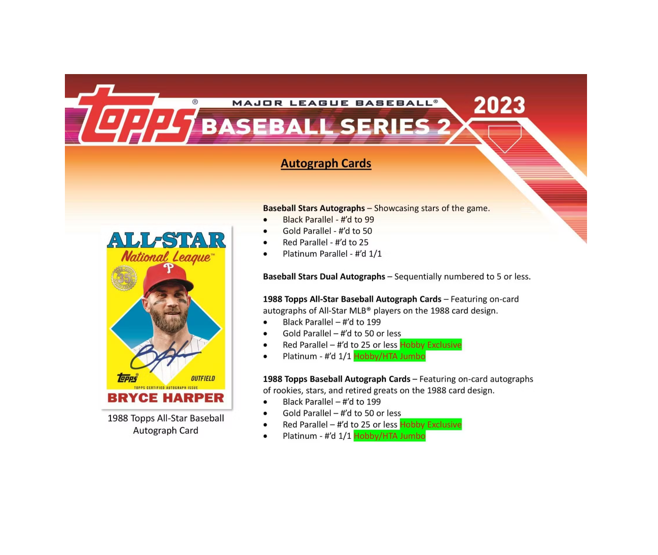 2023 Topps Series 2 Baseball Hobby Box