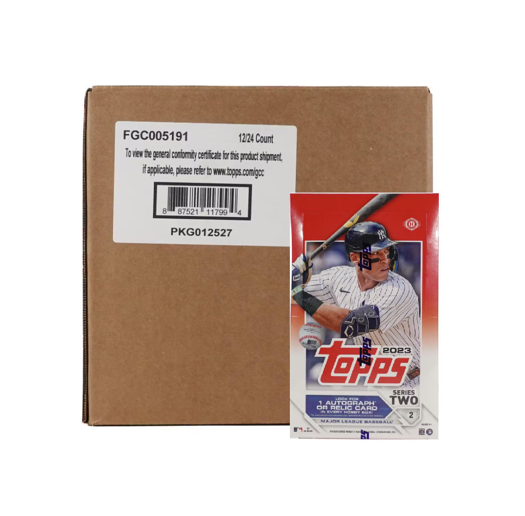 2023 Topps Series 2 Baseball Hobby 12 Box Case
