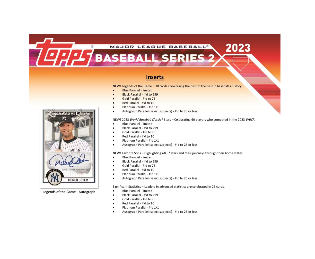 2023 Topps Series 2 Baseball Hobby Jumbo Box