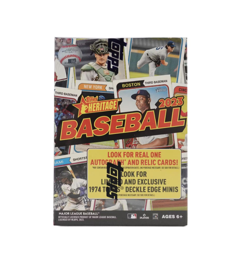 2023 Topps Heritage Baseball Blaster Box