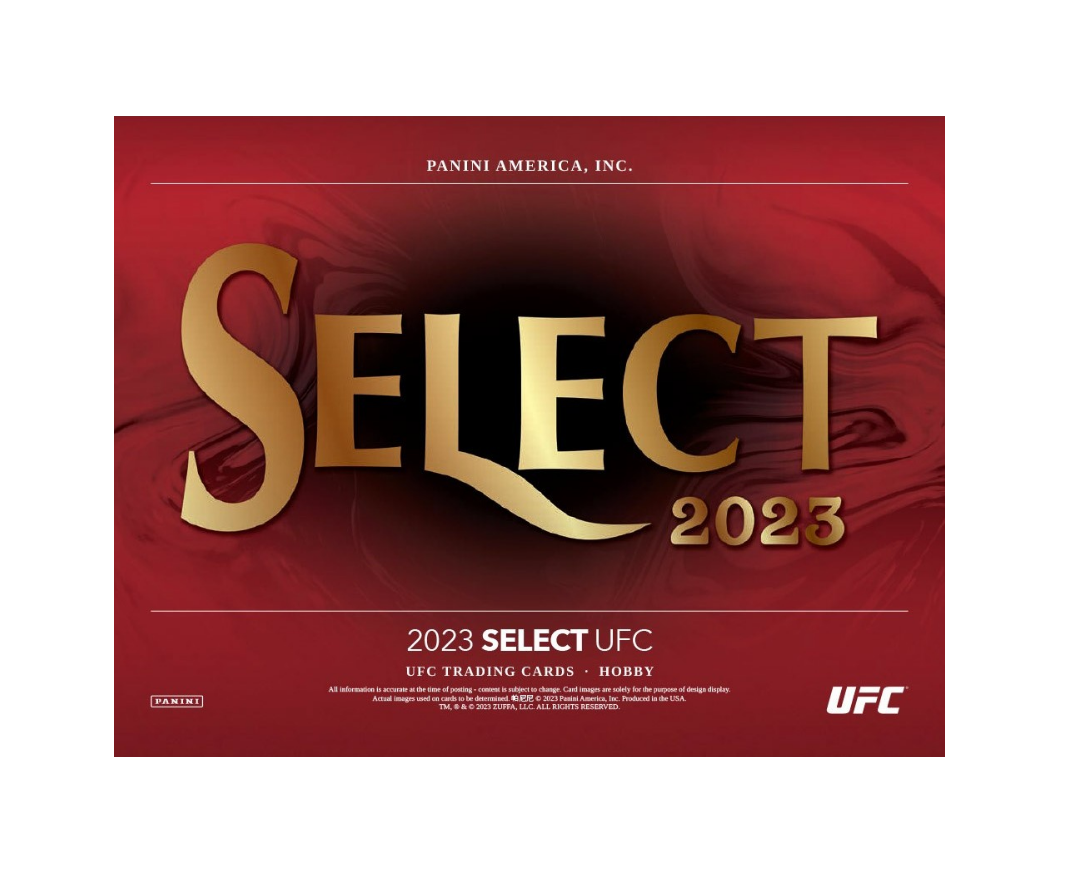 2023 Panini Select UFC Hobby Box