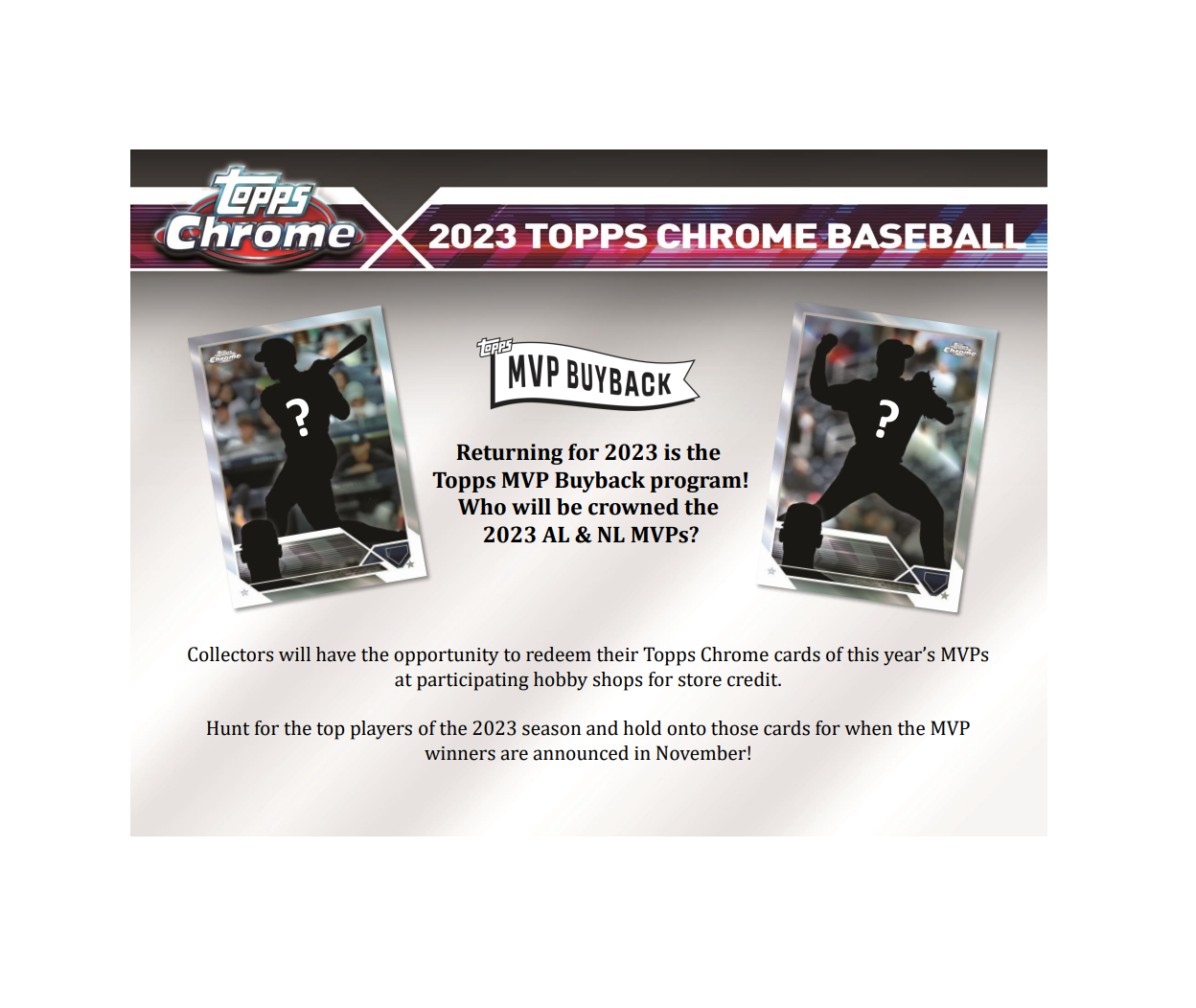 2023 Topps Chrome Baseball Hobby 12 Box Case