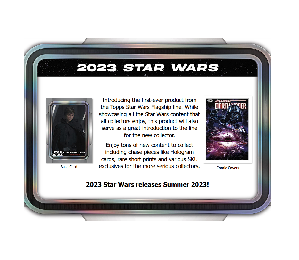 2023 Topps Star Wars Flagship Hobby Super Box