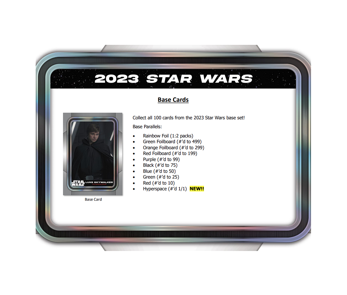 2023 Topps Star Wars Flagship Hobby Super Box