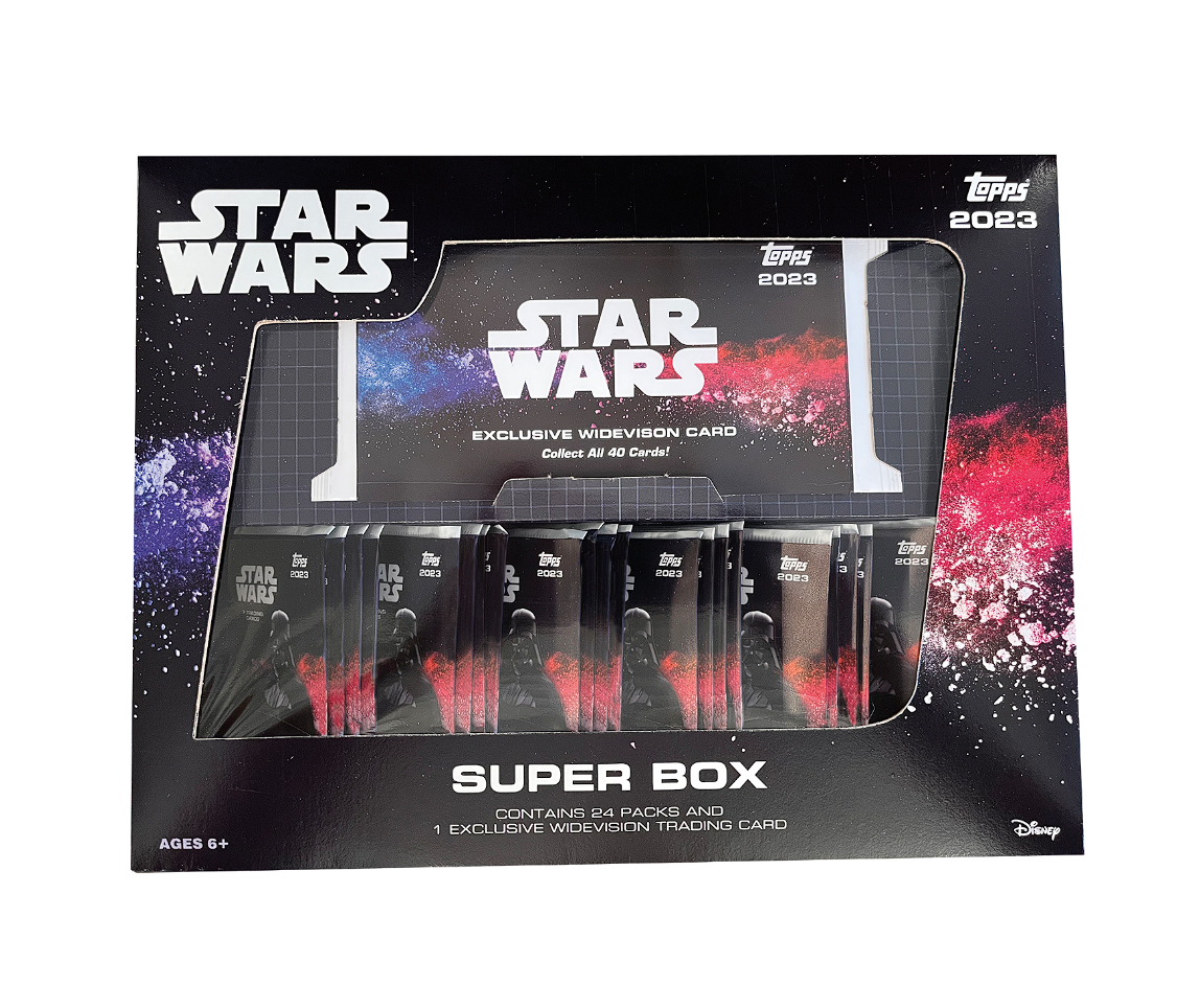 2023 Topps Star Wars Flagship Hobby Super Box