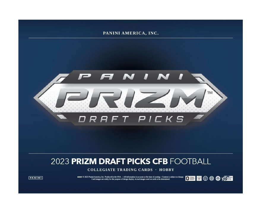 2023 Panini Prizm Draft Picks Collegiate Football Hobby Box