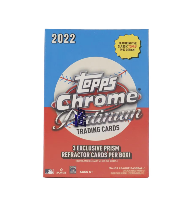 2022 Topps Chrome Platinum Anniversary Baseball Blaster Box