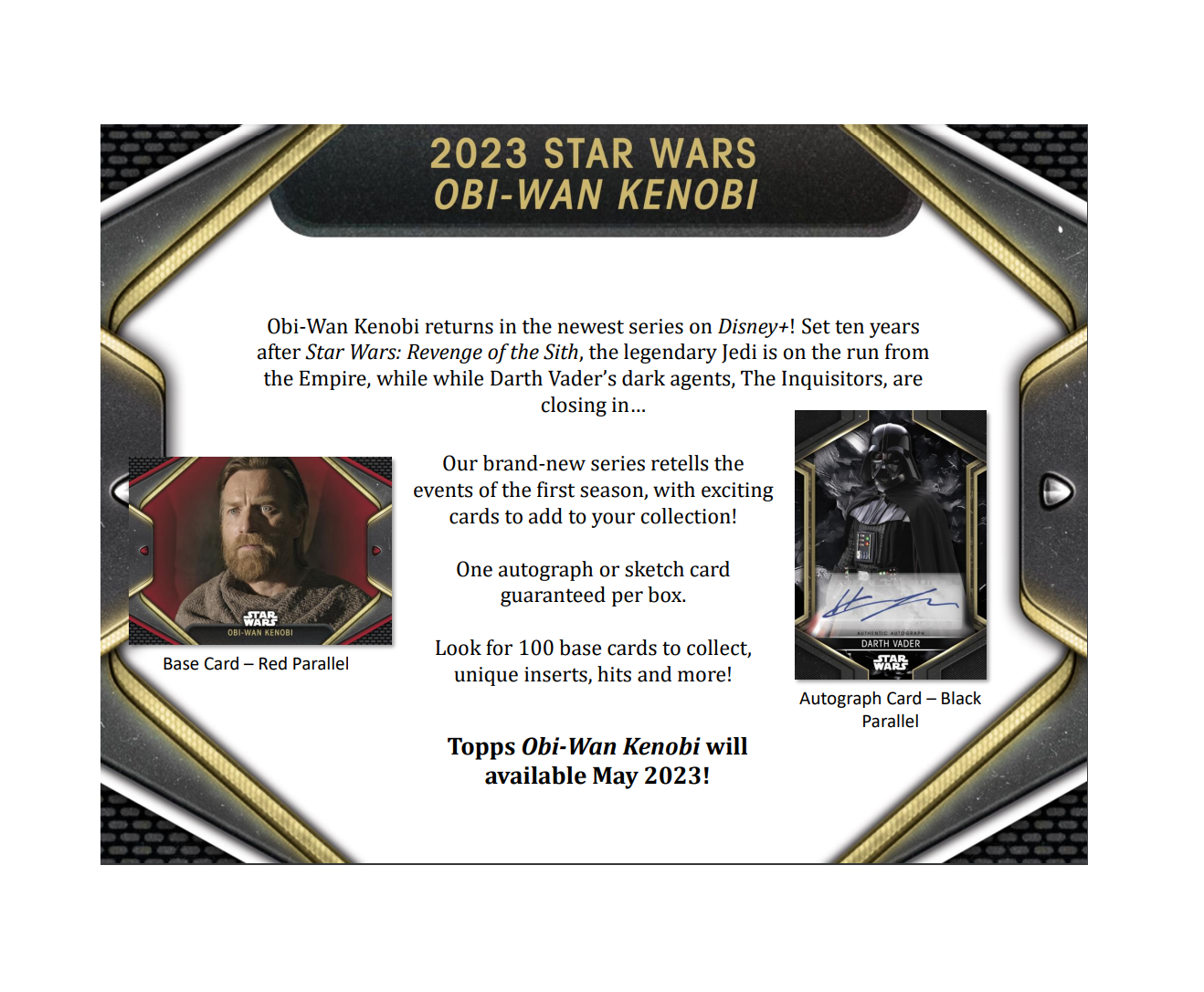 2023 Topps Star Wars Obi-Wan Kenobi Hobby Box