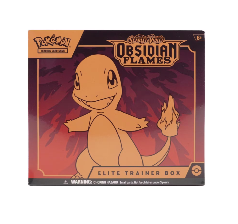 Pokémon Scarlet and Violet Obsidian Flames Elite Trainer Box