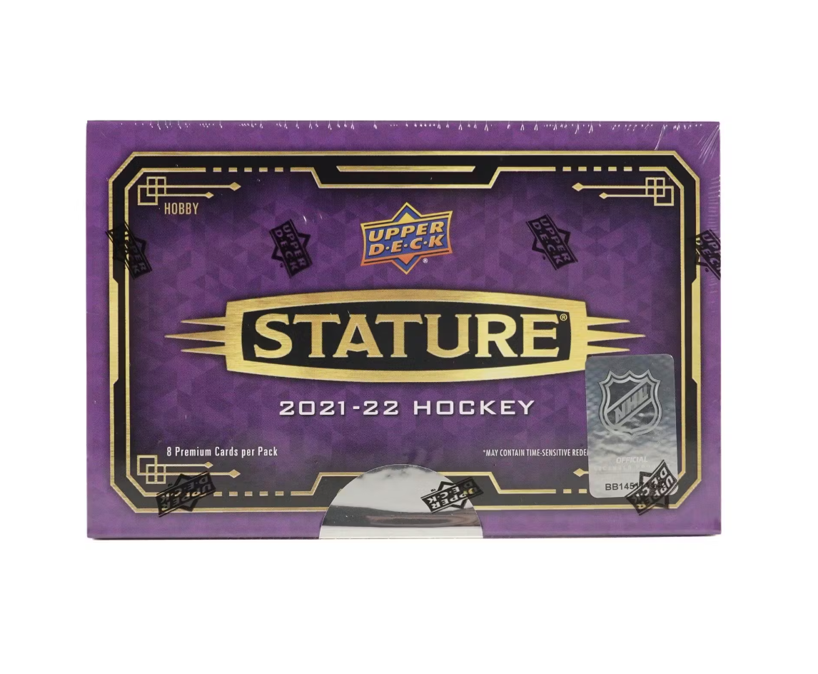 2021-22 Upper Deck Stature Hockey Hobby Box