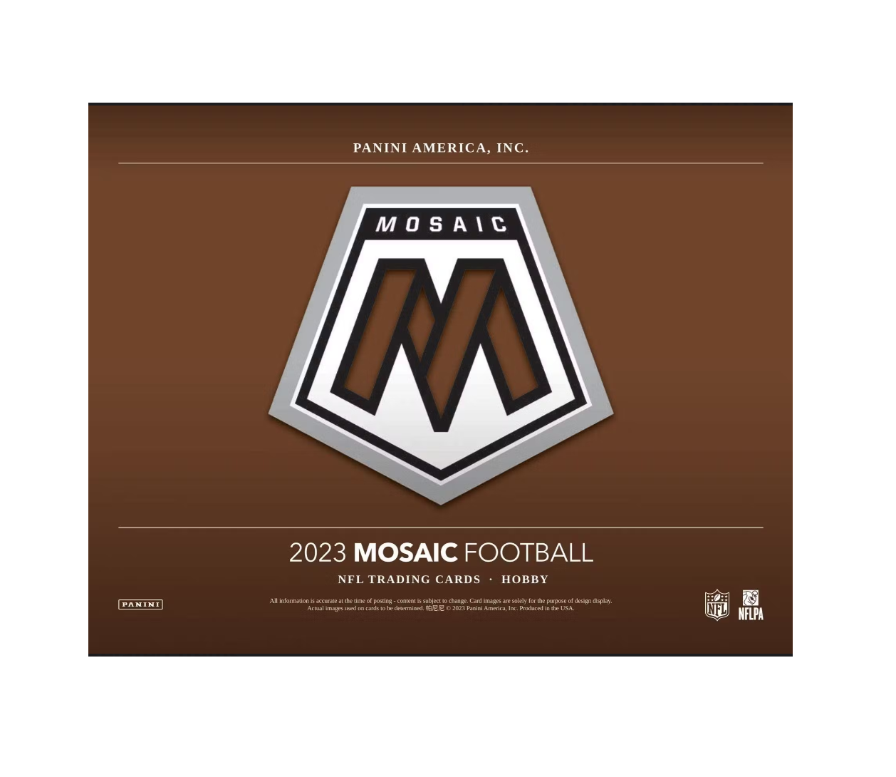 2023 Panini Mosaic Football Hobby Box