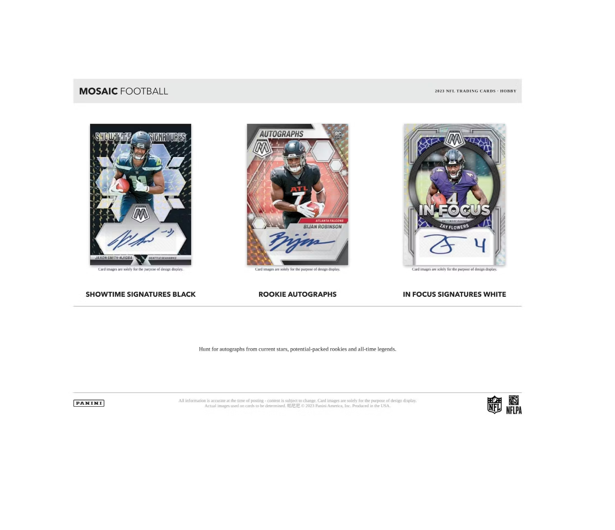 2023 Panini Mosaic Football Hobby Box