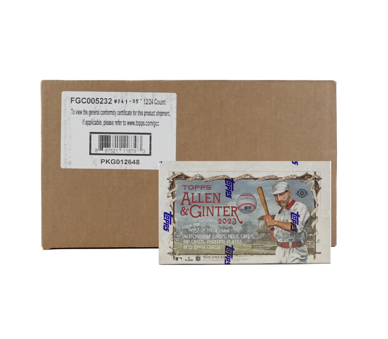 2023 Topps Allen & Ginter Baseball Hobby 12 Box Case