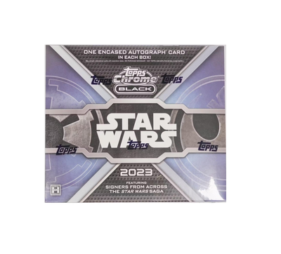 2023 Topps Star Wars Chrome Black Hobby Box