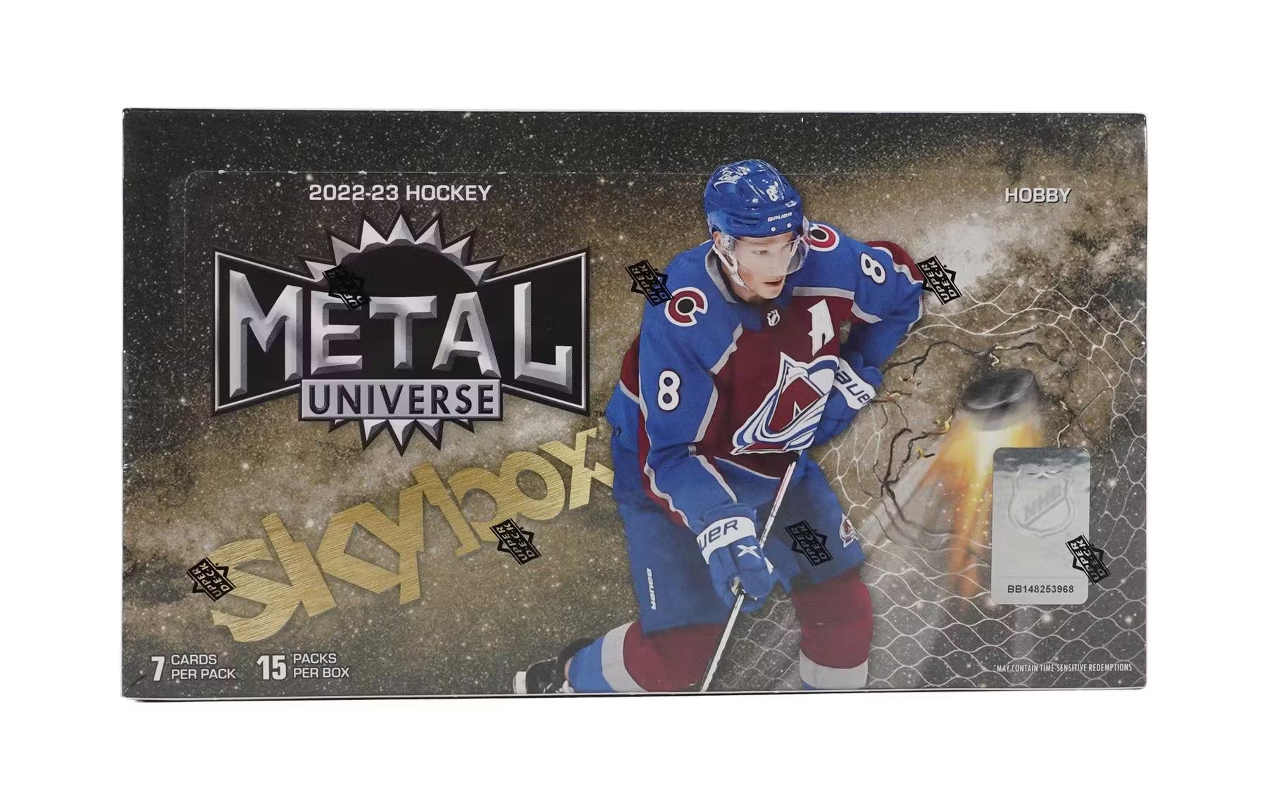 2022-23 Upper Deck Skybox Metal Universe Hockey 16 Box Hobby Case