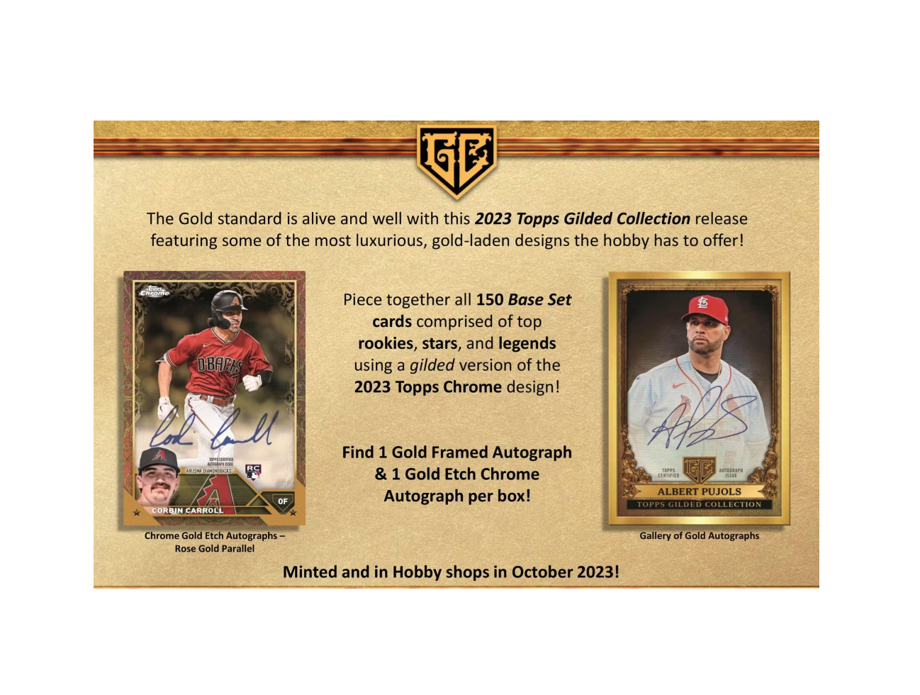 2023 Topps Gilded Collection Baseball Hobby Box