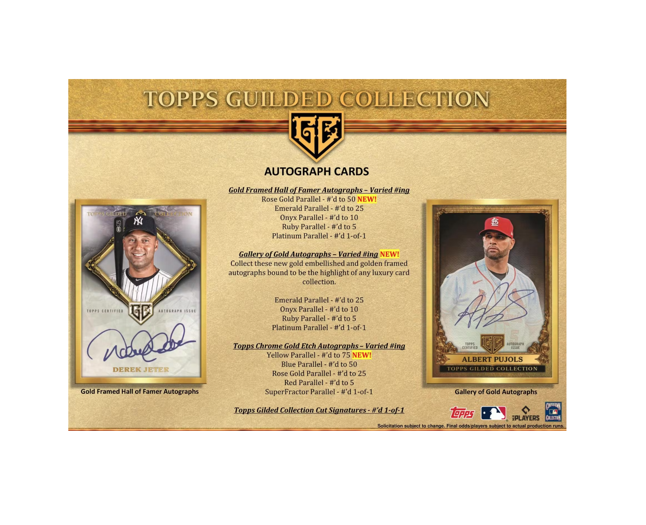 2023 Topps Gilded Collection Baseball Hobby Box