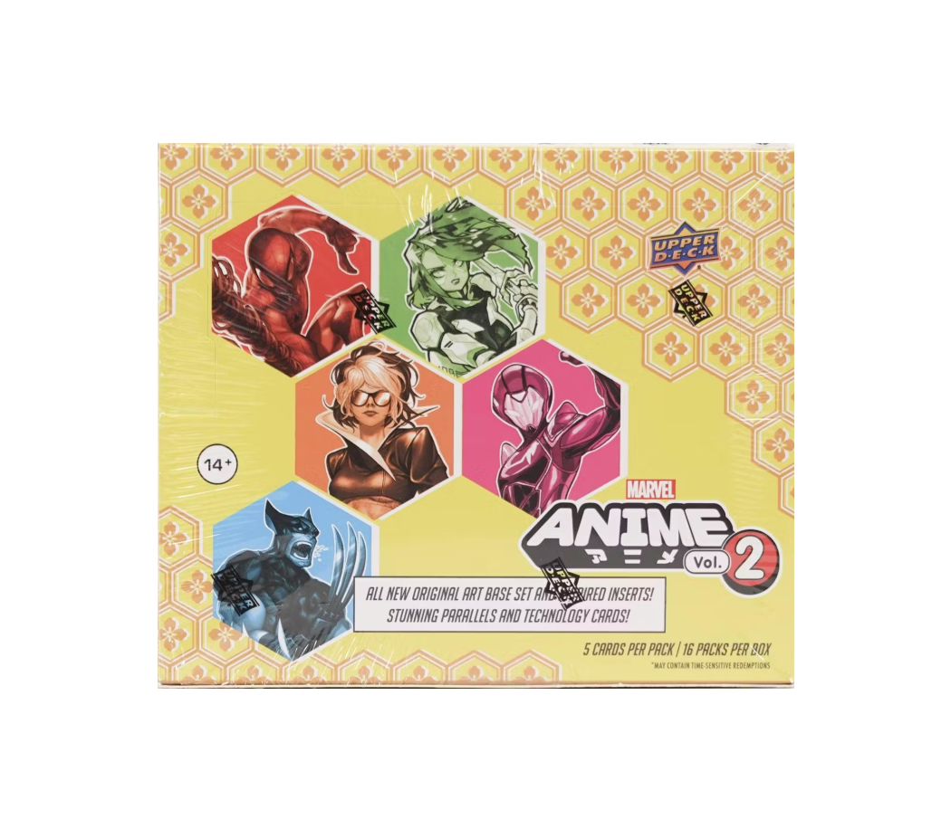 2023 Upper Deck Marvel Anime Vol. 2 Hobby 8 Box Case