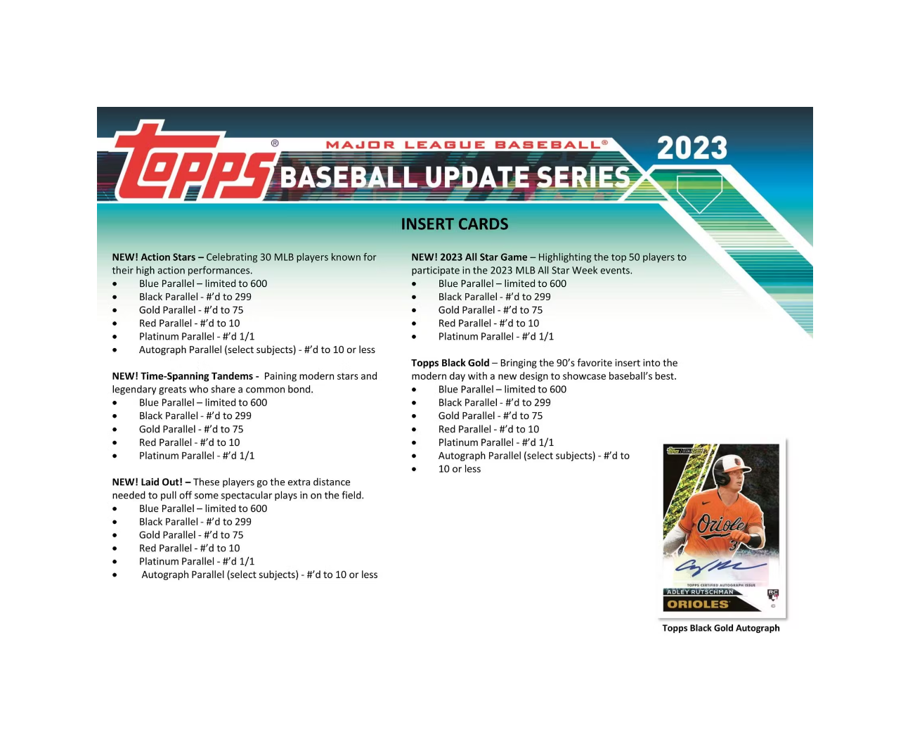 2023 Topps Update Series Baseball Hobby Box