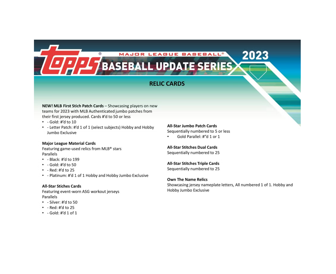 2023 Topps Update Series Baseball Hobby Jumbo 6 Box Case