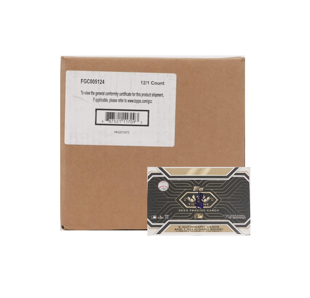 2023 Topps Tier One Baseball Hobby 12 Box Case