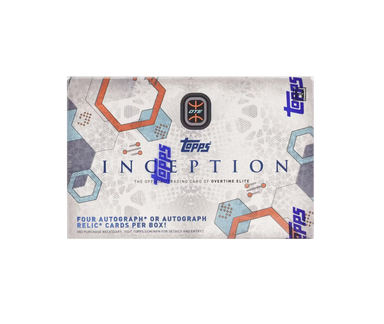 2022/23 Topps Inception OTE Overtime Elite Basketball Hobby Box
