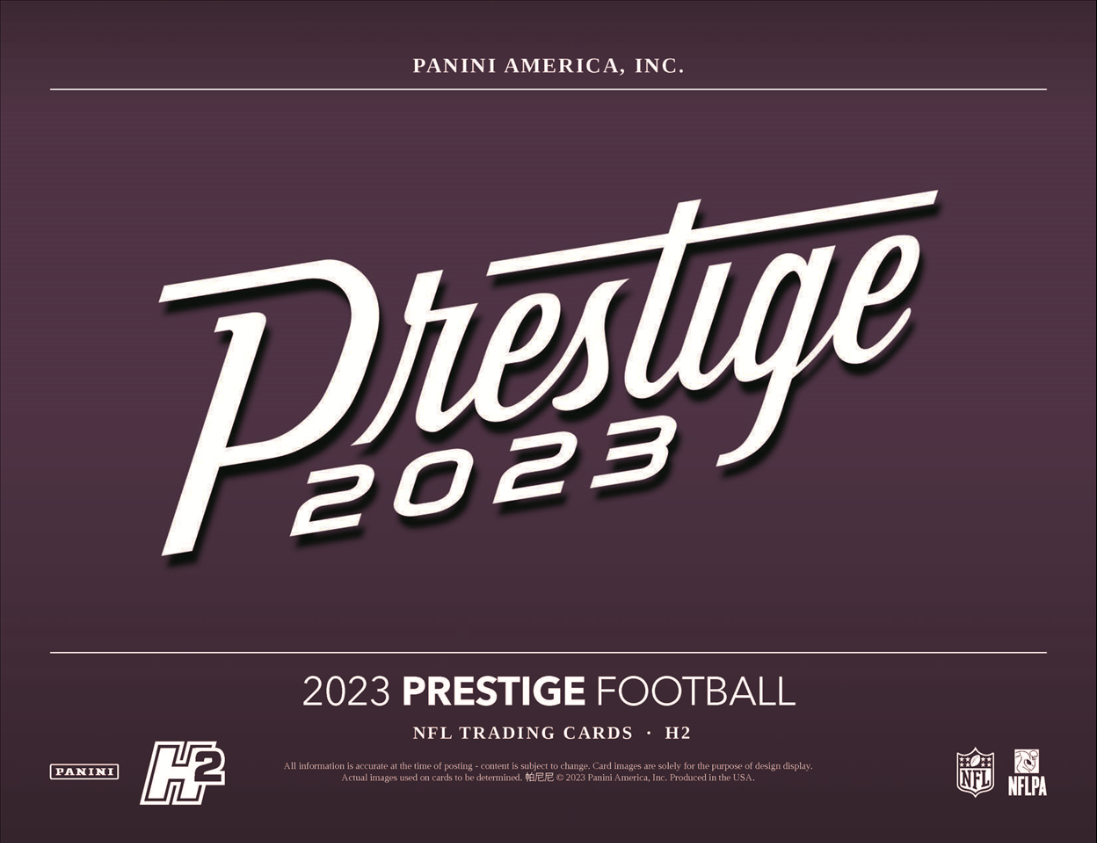 2023 Panini Prestige Football H2 Hobby Box