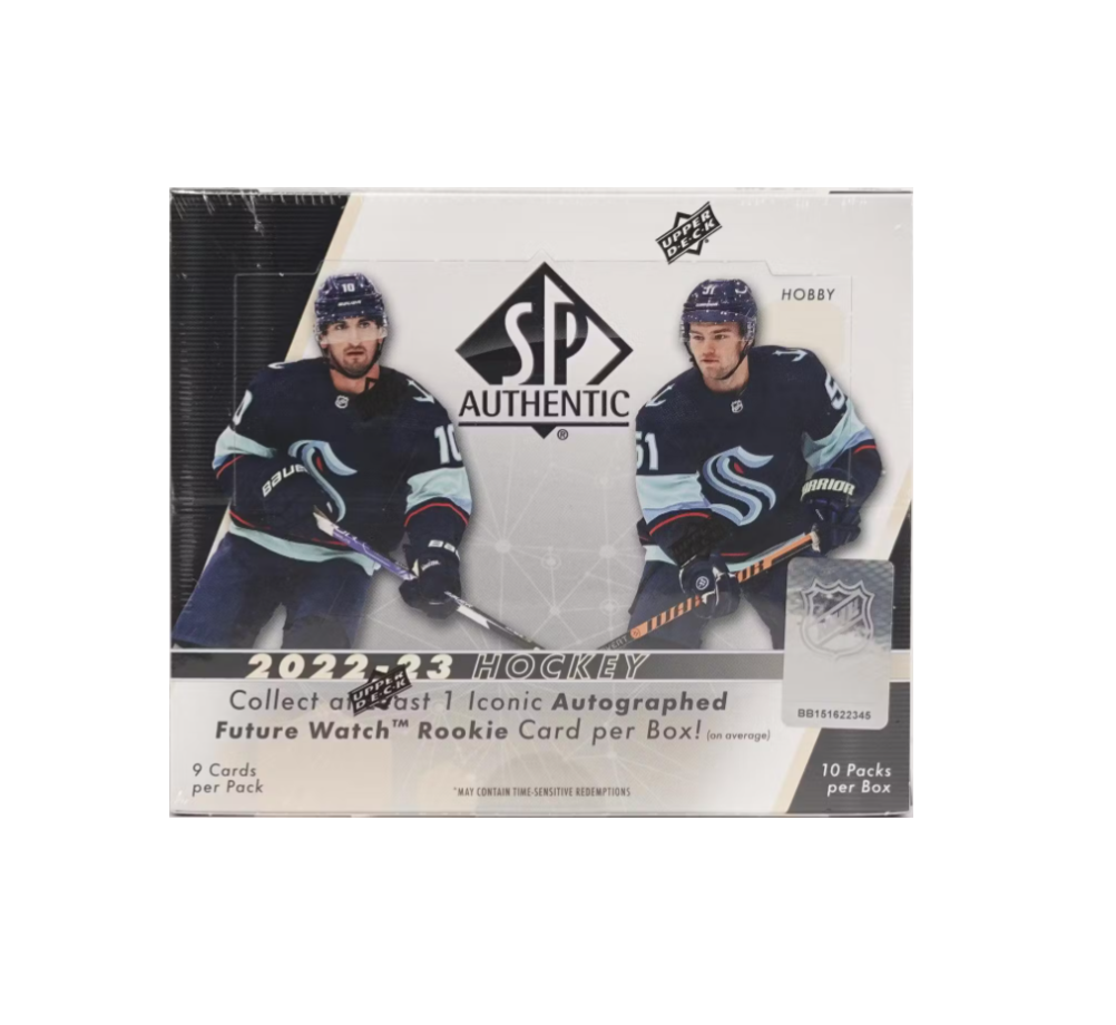 2022/23 Upper Deck SP Authentic Hockey 16 Box Hobby Case