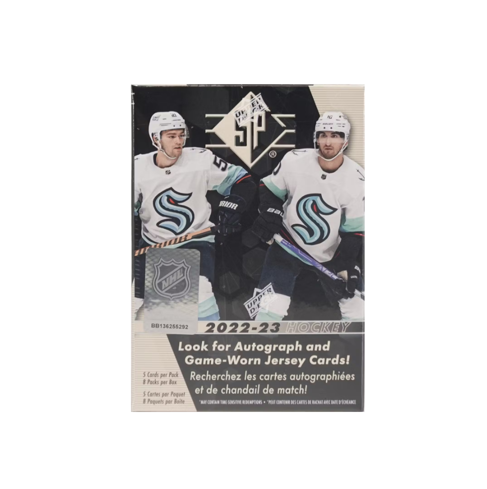 2022-23 Upper Deck SP Hockey Blaster Box