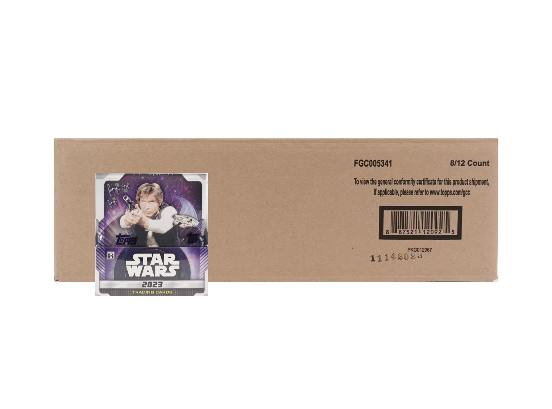2023 Topps Star Wars Finest Hobby 8 Box Case