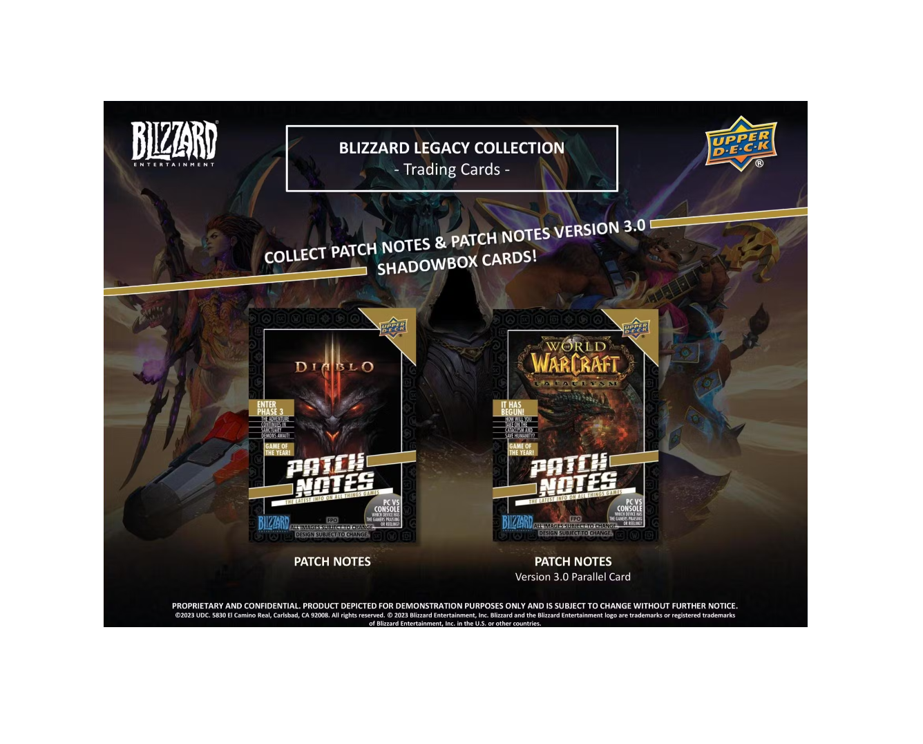 2023 Upper Deck Blizzard Legacy Collection Hobby 12-Box Case