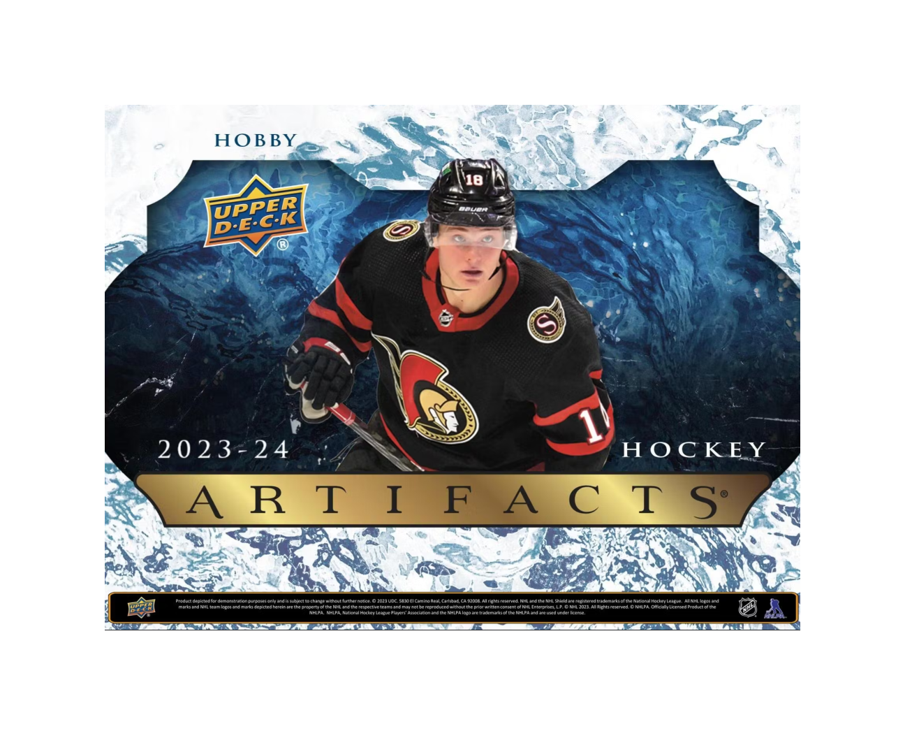 2023-24 Upper Deck Artifacts Hockey Hobby Box