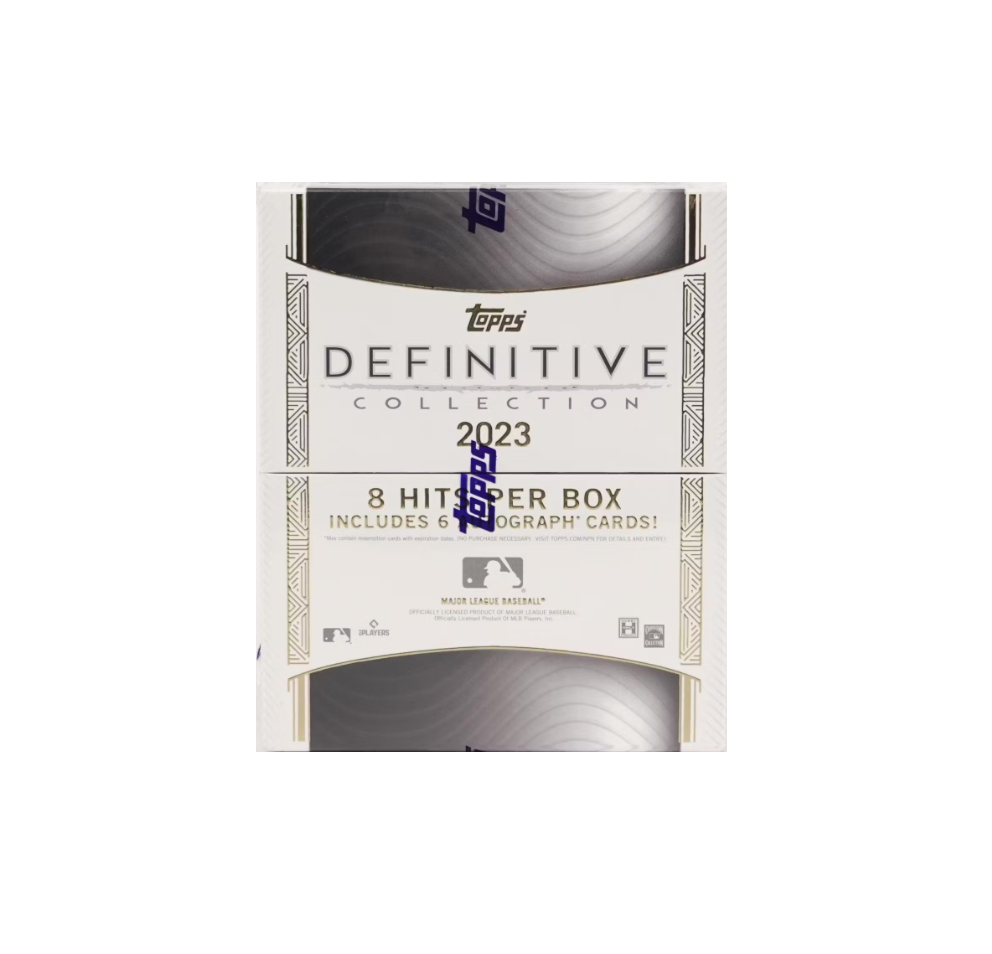 2023 Topps Definitive Baseball Hobby 3 Box Case