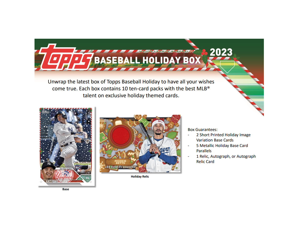 2023 Topps Holiday Baseball Mega Box