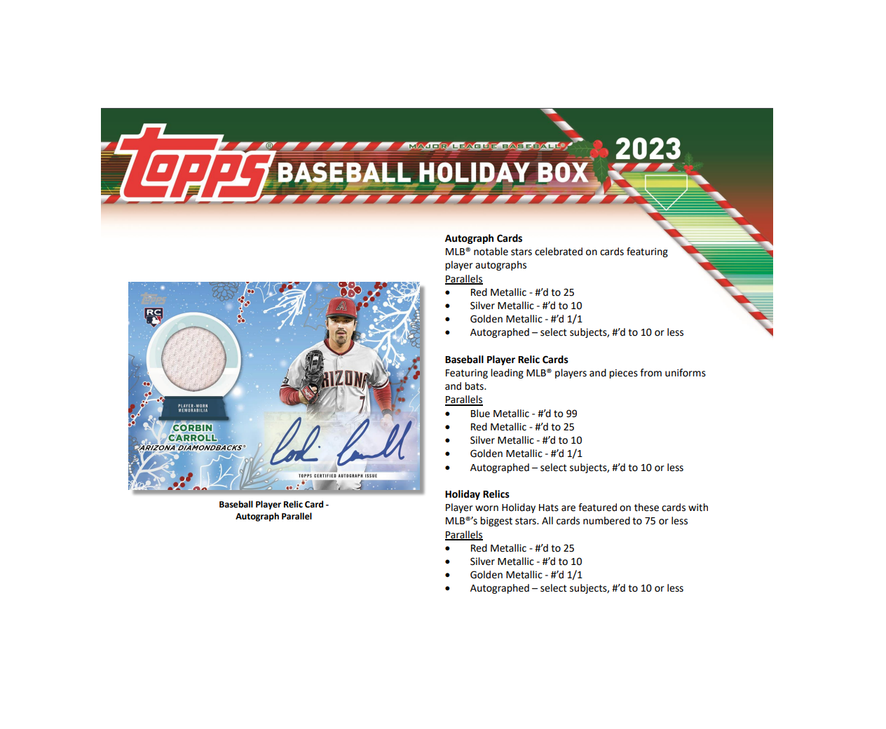 2023 Topps Holiday Baseball Mega Box
