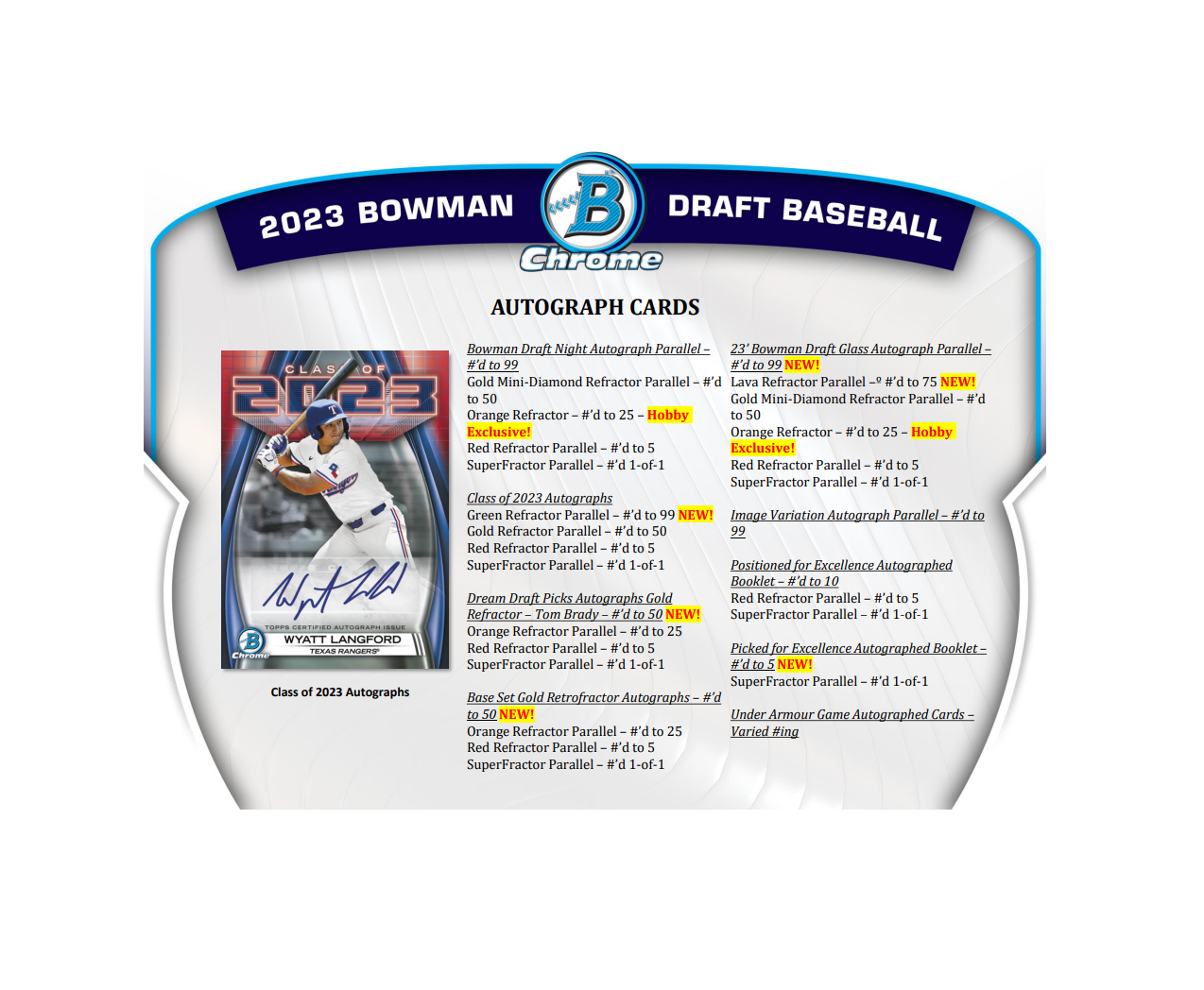 2023 Bowman Draft Baseball Jumbo Hobby