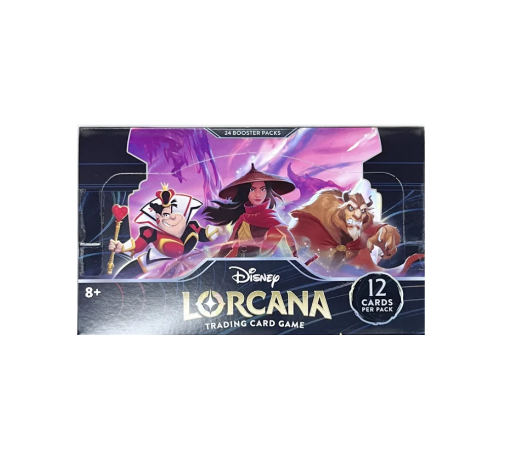 Disney Lorcana Rise Of The Floodborn Booster 4 Box Case