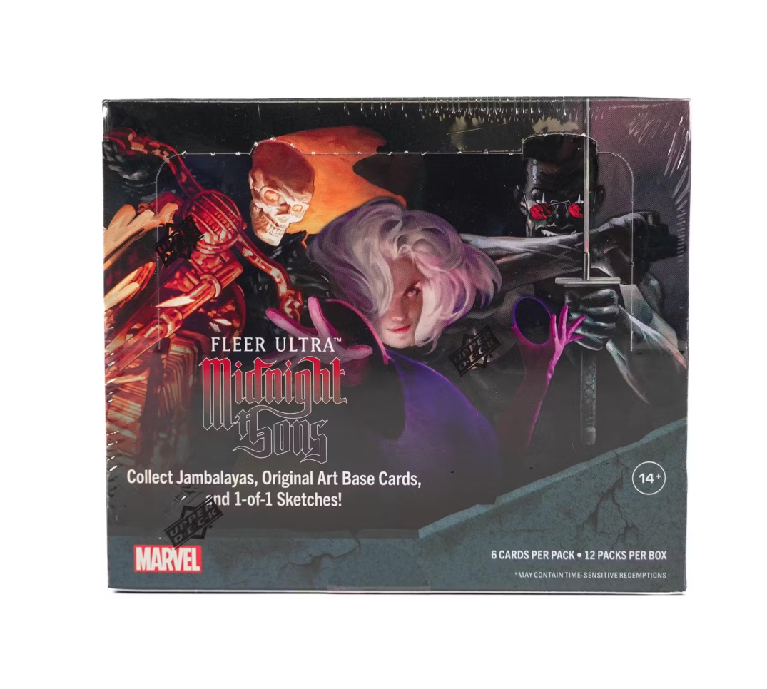 2023 Fleer Ultra Marvel Midnight Sons Hobby 12-Box Case
