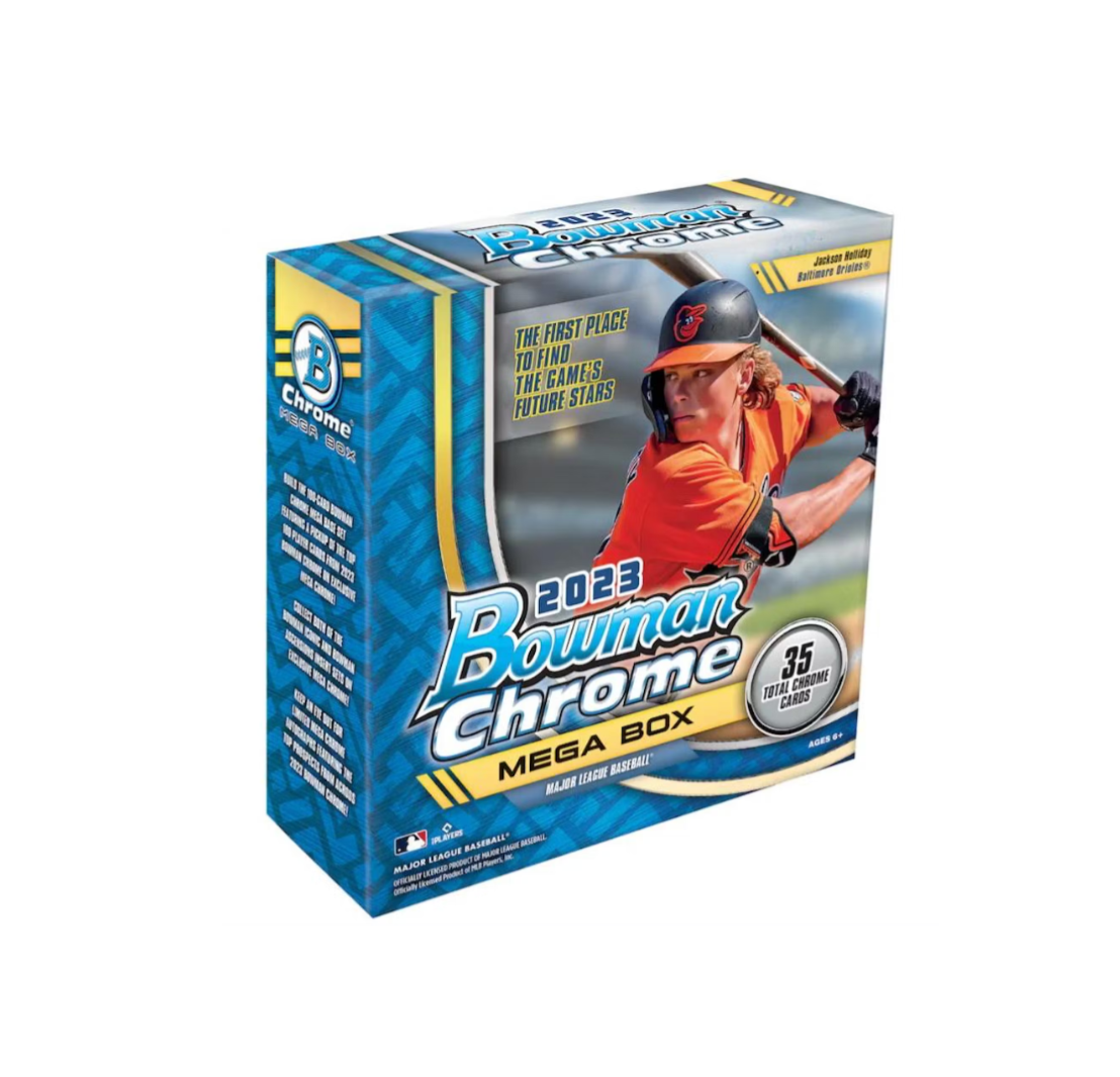 2023 Bowman Chrome Baseball Mega 20-Box Case