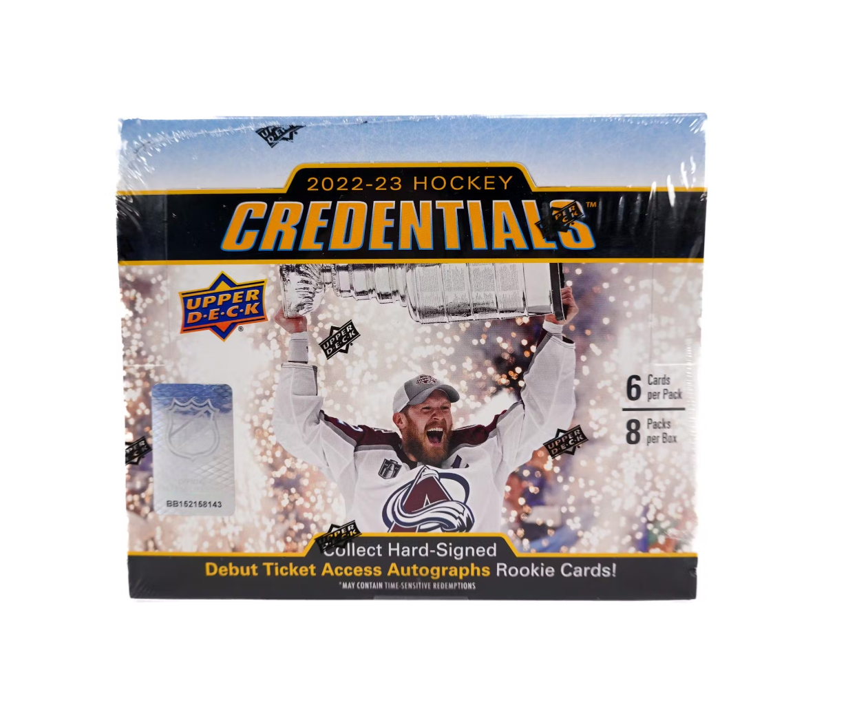 2022-23 Upper Deck Credentials Hockey Hobby 20-Box Case