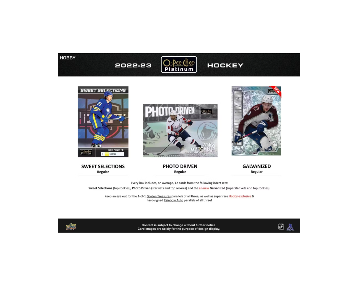 2022-23 Upper Deck O-Pee-Chee Platinum Hockey Hobby Box