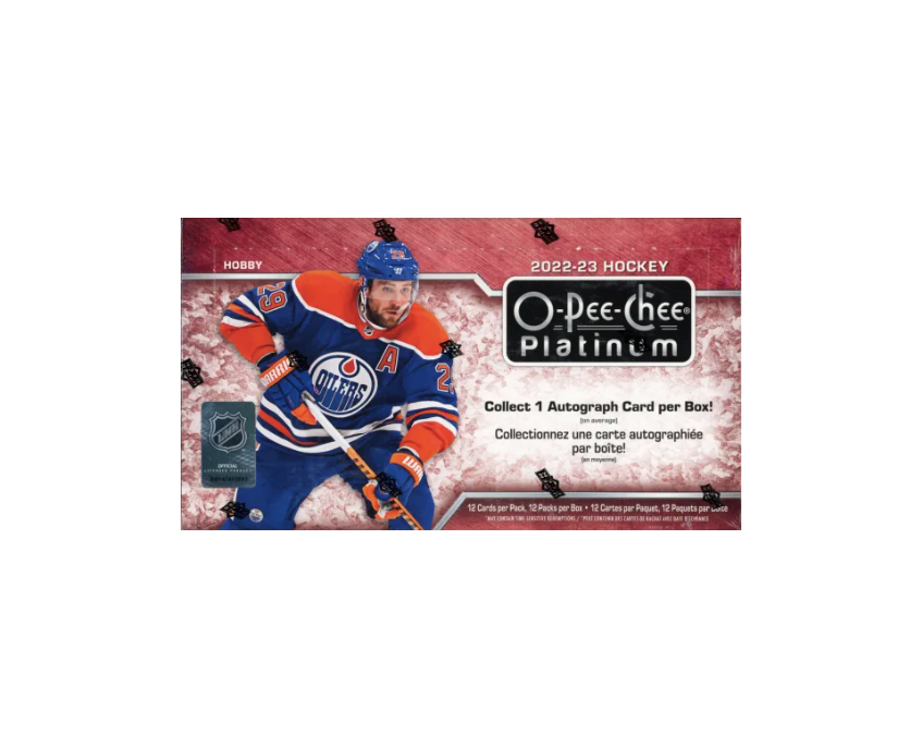 2022-23 Upper Deck O-Pee-Chee Platinum Hockey Hobby Box