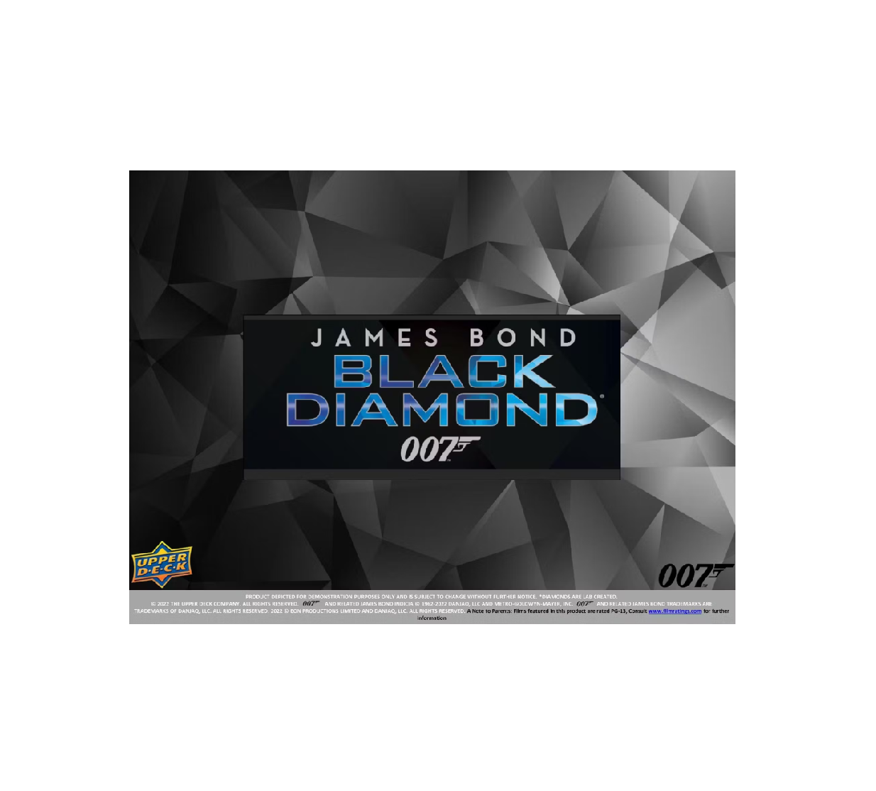 2023 Upper Deck James Bond 007 Black Diamond Hobby Box