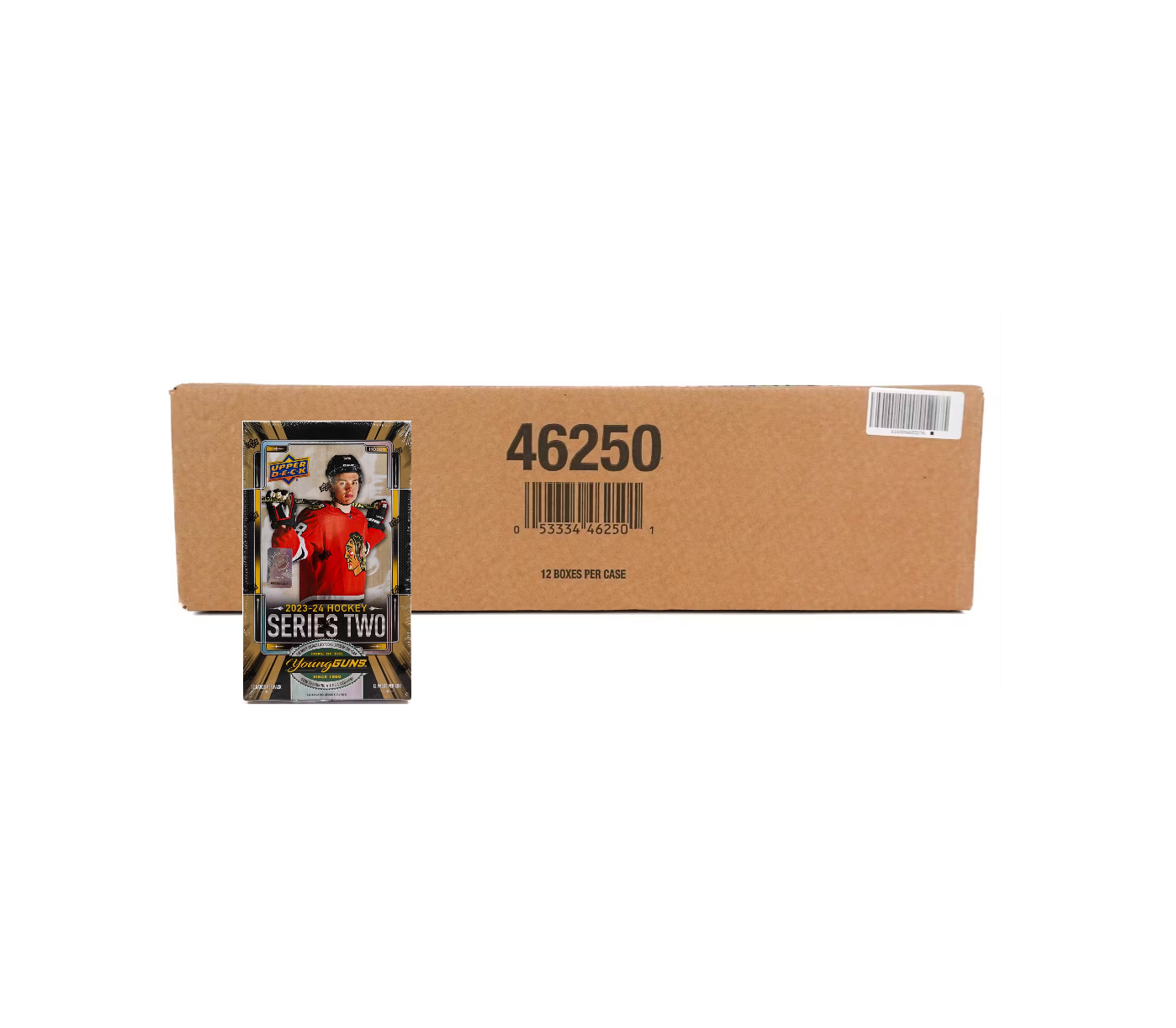 2023-24 Upper Deck Series 2 Hockey Hobby 12-Box Case