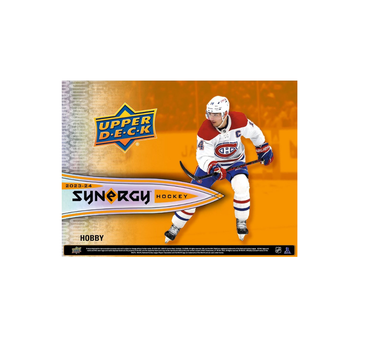 2023-24 Upper Deck Synergy Hockey Hobby 16-Box Case