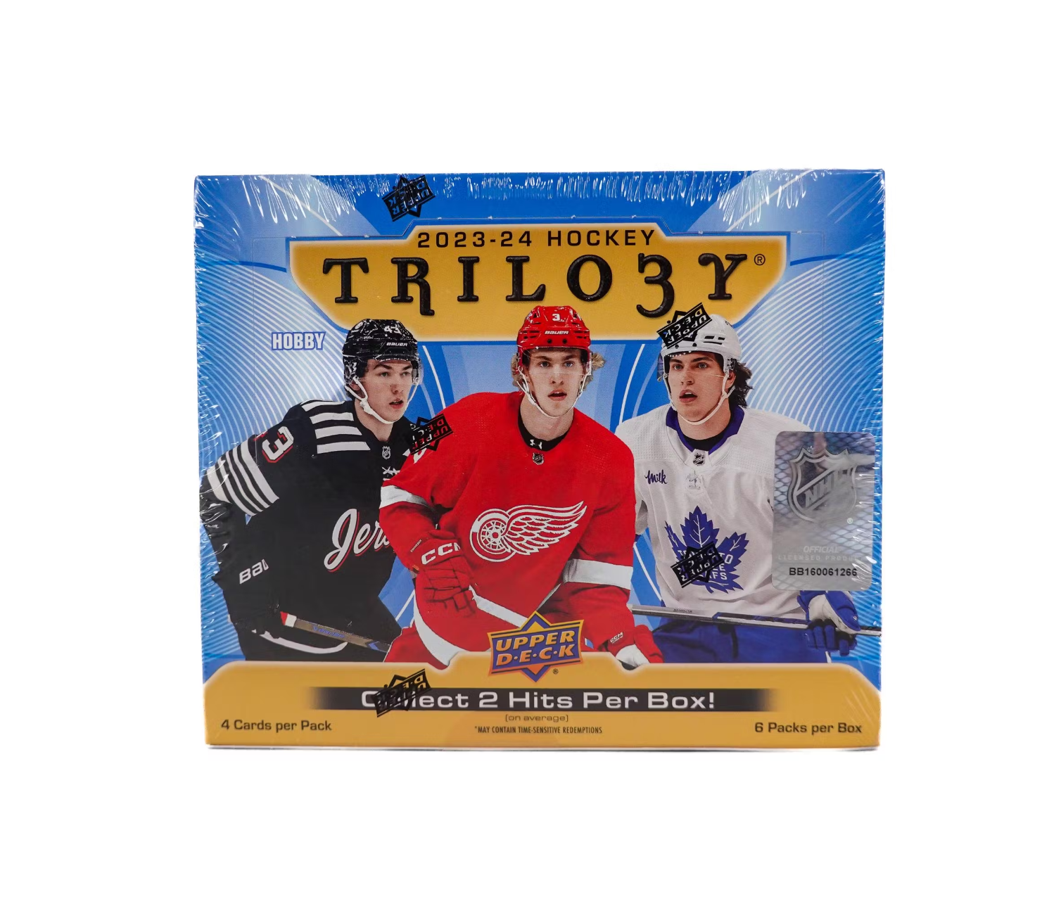 2023-24 Upper Deck Trilogy Hockey Hobby 20-Box Case