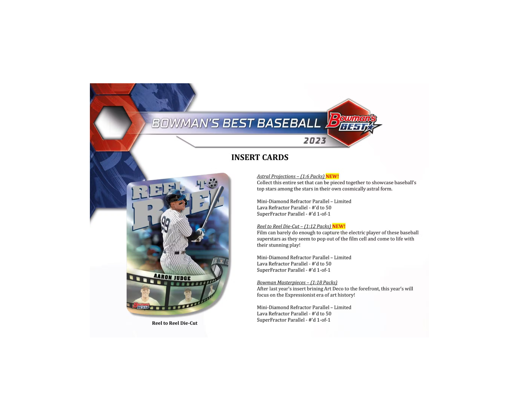 2023 Bowman's Best Baseball Hobby Box