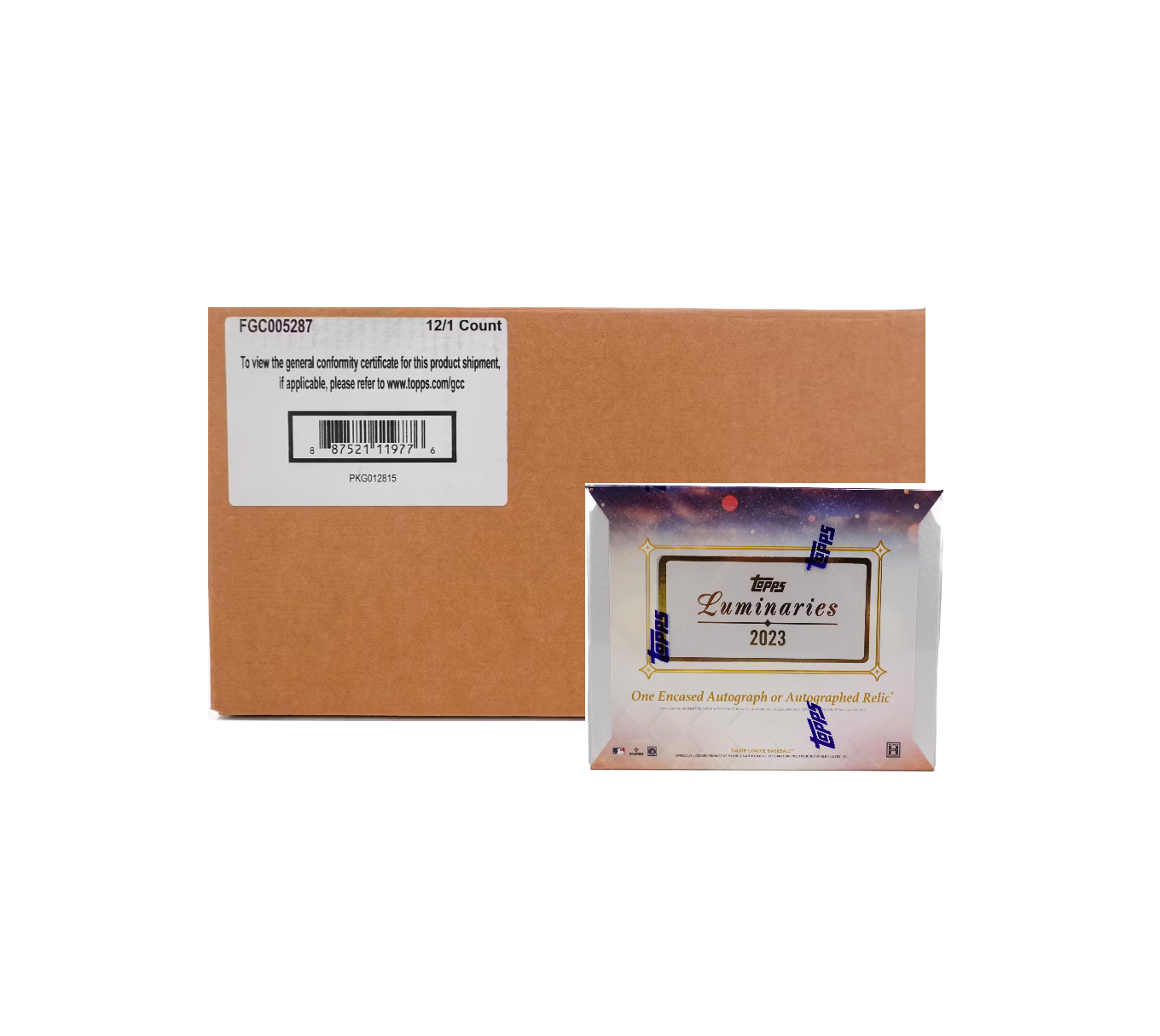 2023 Topps Luminaries Baseball Hobby 12-Box Case