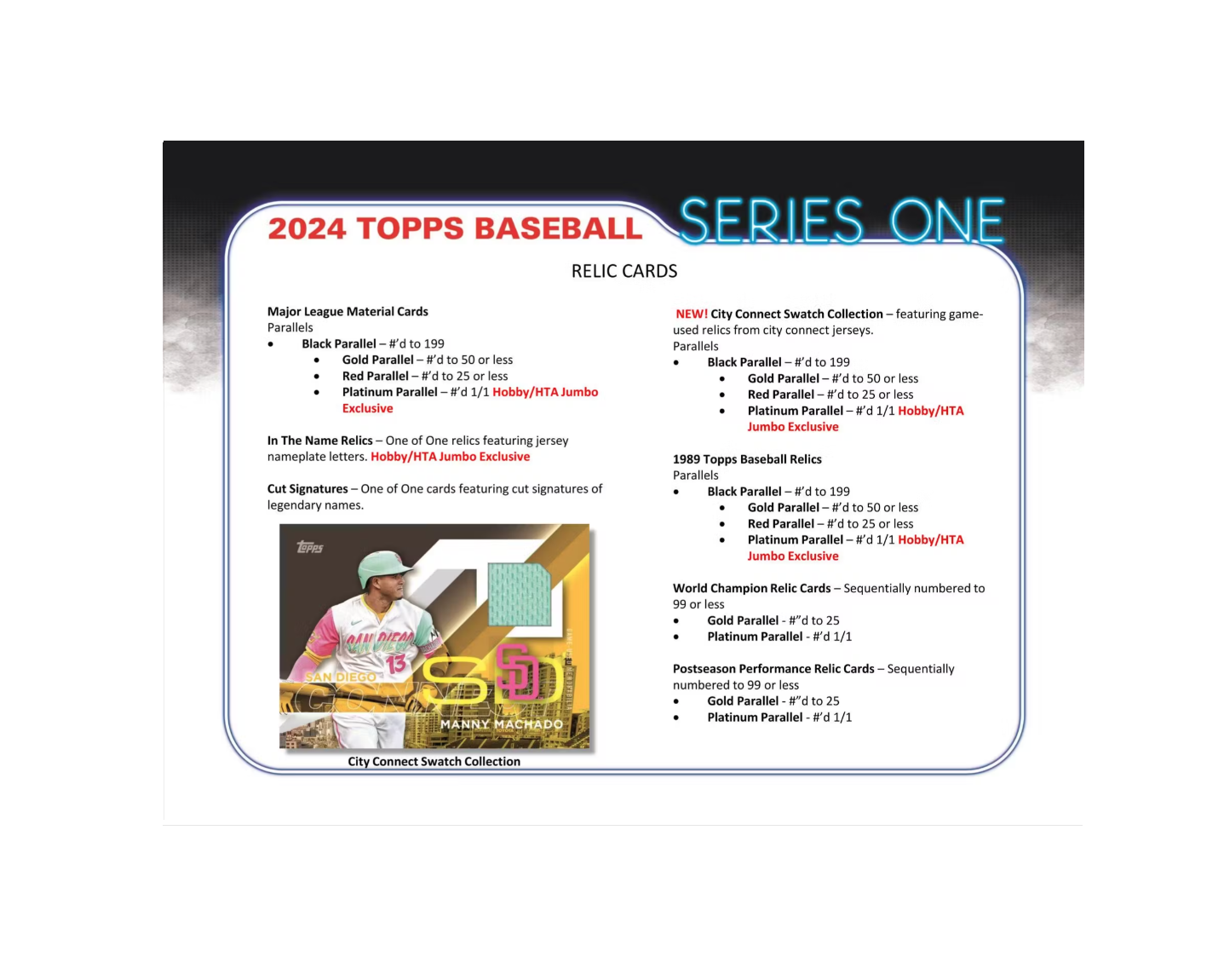 2024 Topps Series 1 Baseball Hobby Box